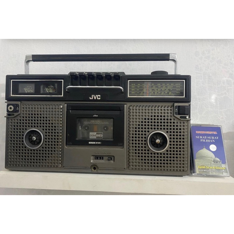 Boombox Tape JVC Vintage Jadul