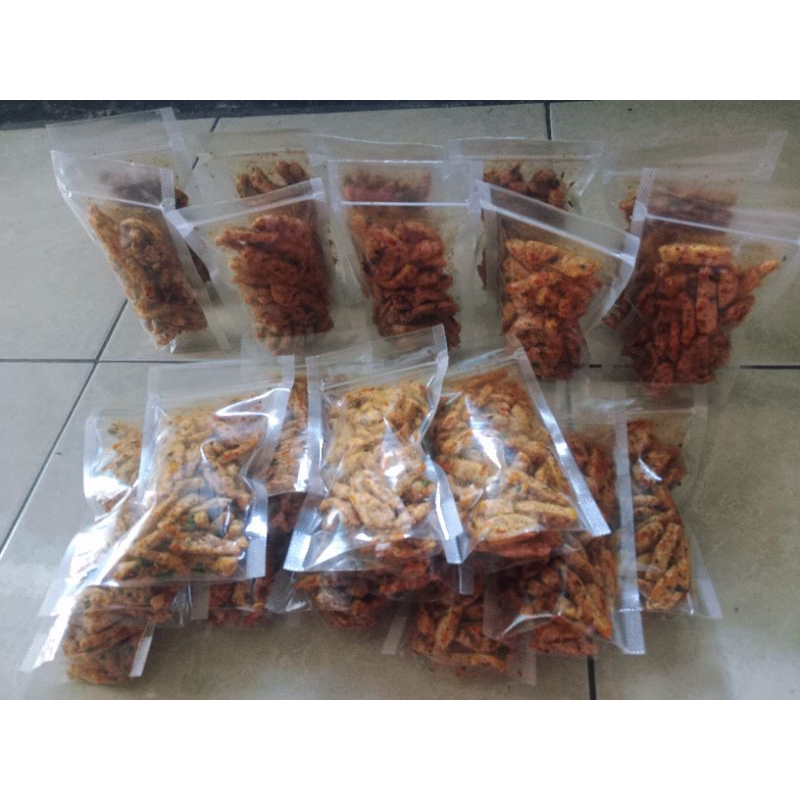 

basreng daun jeruk original asli ikan tuna 50 gr/original