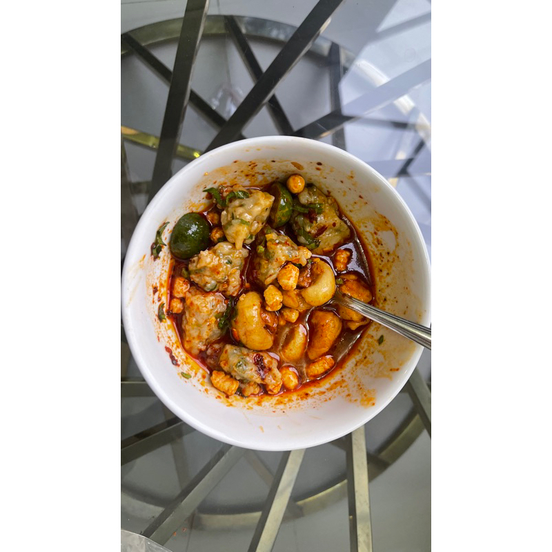 cirawang tulang rangu pedas gurih