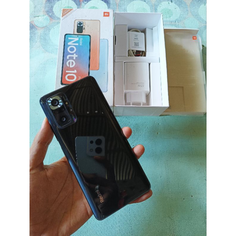 Redmi Note 10 Pro 6/128 Bekas