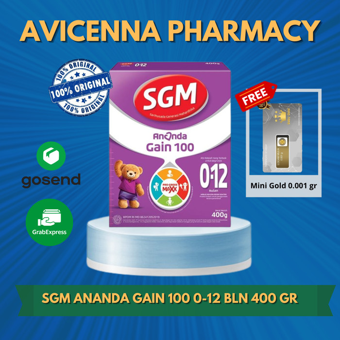 SGM ANANDA GAIN 100 0-12BLN 400G BOX (1 PCS)