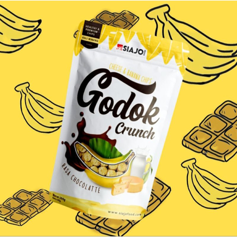 

Godok Crunch SIAJOFOOD - Coklat / minang / Batusangkar / Padang