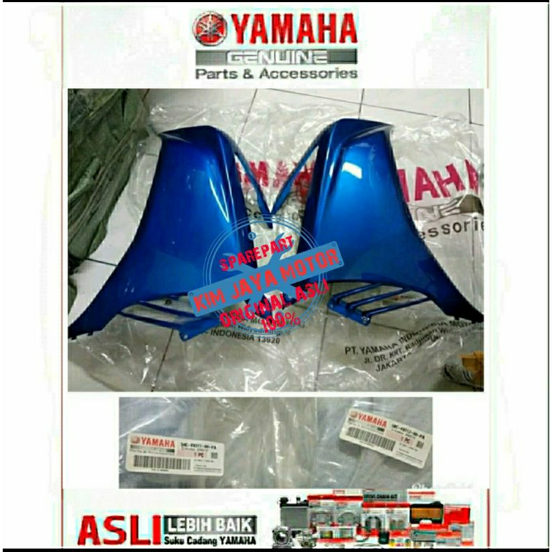 Sayap depan sayap samping Jupiter MX New 135 biru harga sepasang