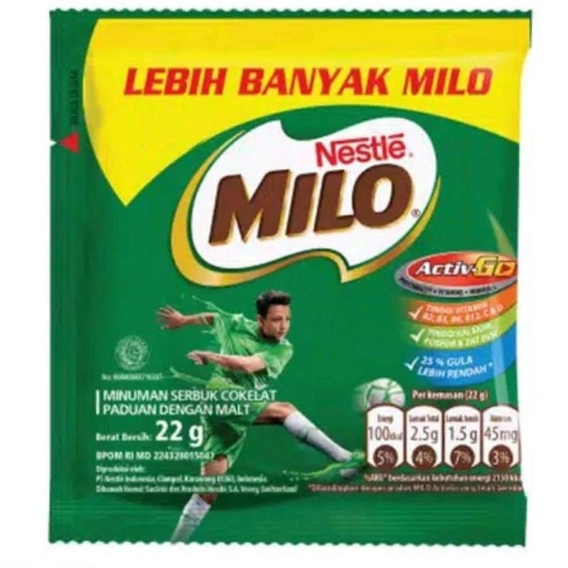 

nestle Milo activ go SACHET 22 GRAM