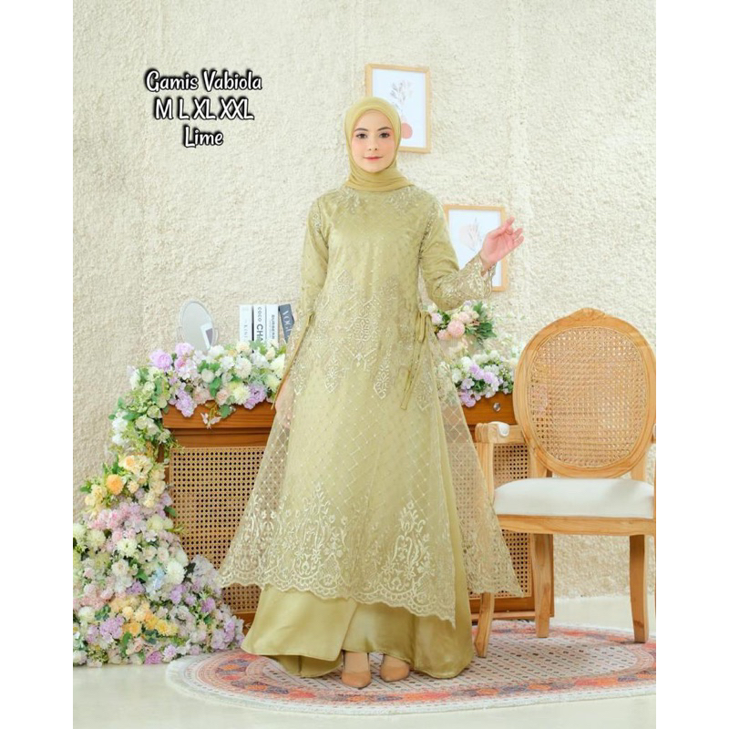 GAMIS VABIOLA MAXMARA/BAJU GAMIS KONDANGAN/GAMIS PREMIUM/GAMIS MAXMARA/GAMIS TERBARU
