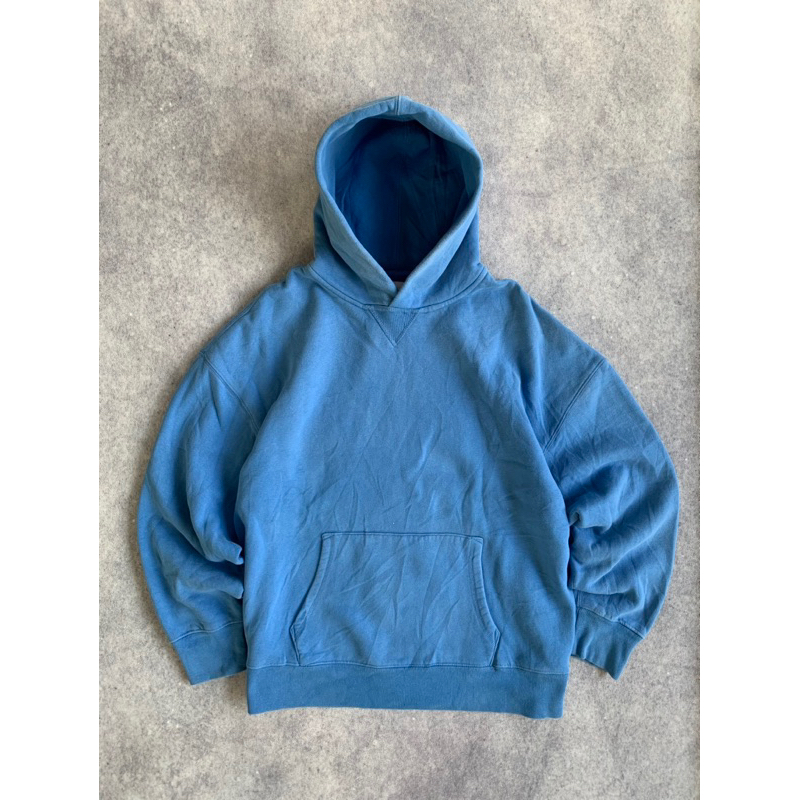 00s GAP Blank Hoodie Ice Blue