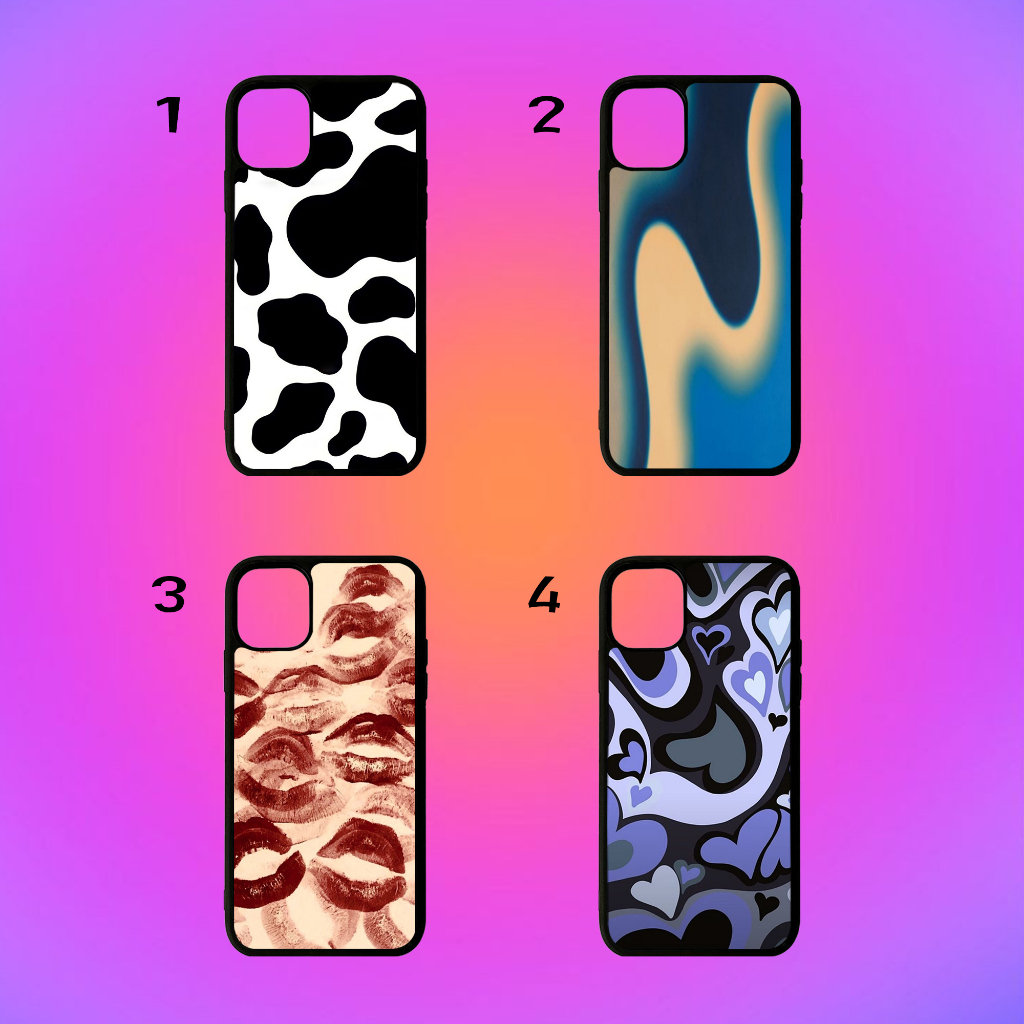#80 Case Aesthetic Casing Aesthetic Hardcase Glossy Softcase Glossy For All Type Smartphone