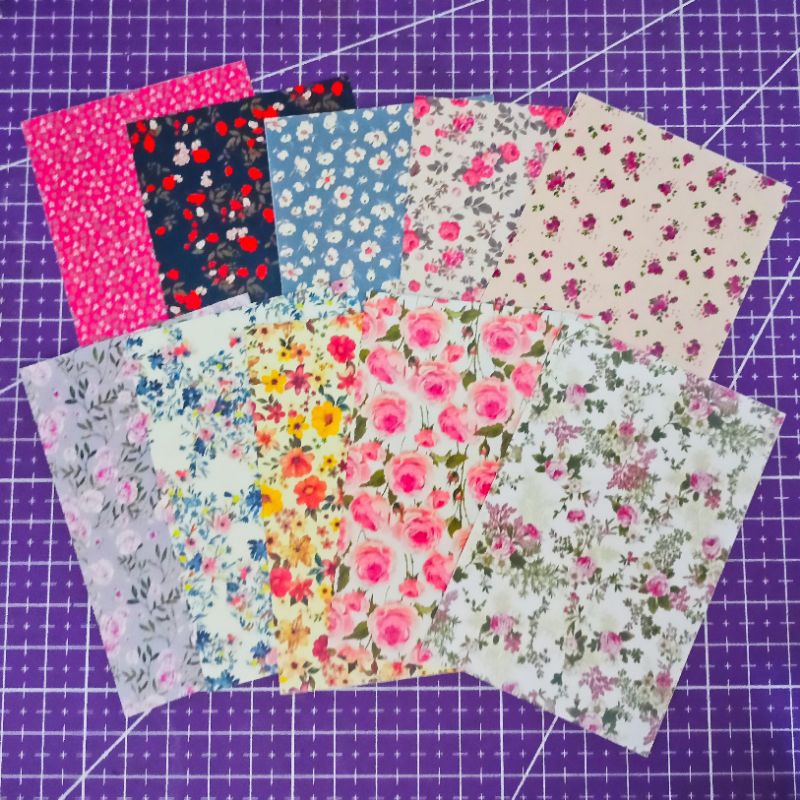 

Kertas Floral Vintage Retro Scrapbook Journaling Bujo asternoon.id