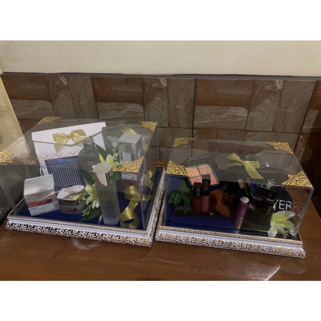 Kotak Seserahan Fiber Frame 1 set isi 3 / Hantaran Pernikahan Kotak Seserahan Pernikahan atau Lamara