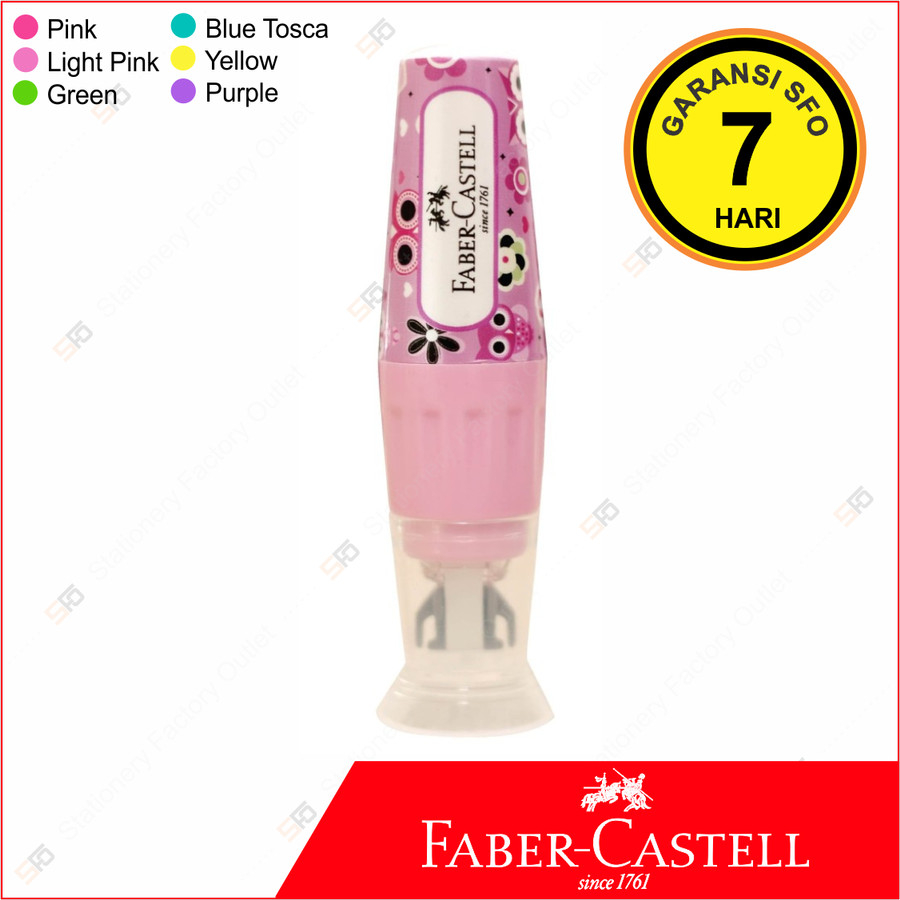 

Correction Tape Faber Castell QAR-506 Fancy - SFO Semarang Official