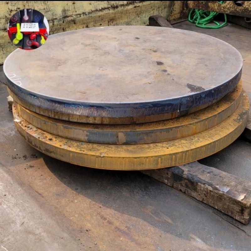 Plat Besi Potongan Custom ukuran 8mm-100mm POTONG BULAT