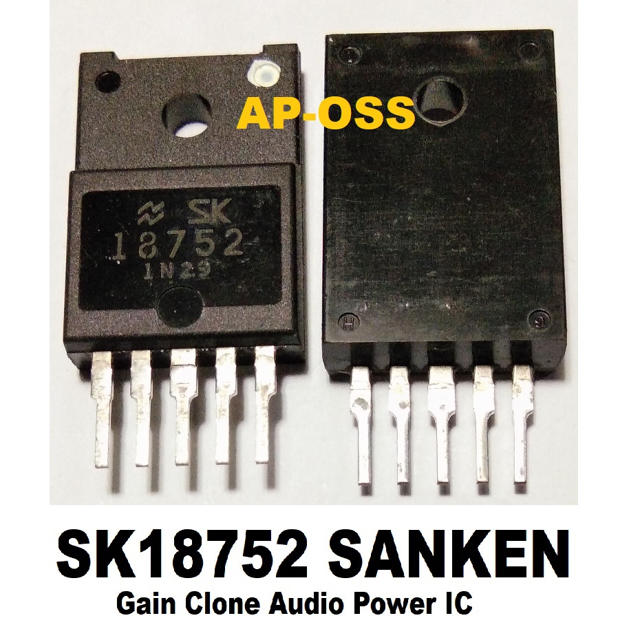 SK18752 Gain Clone Power Amplifier IC New Sanken Original