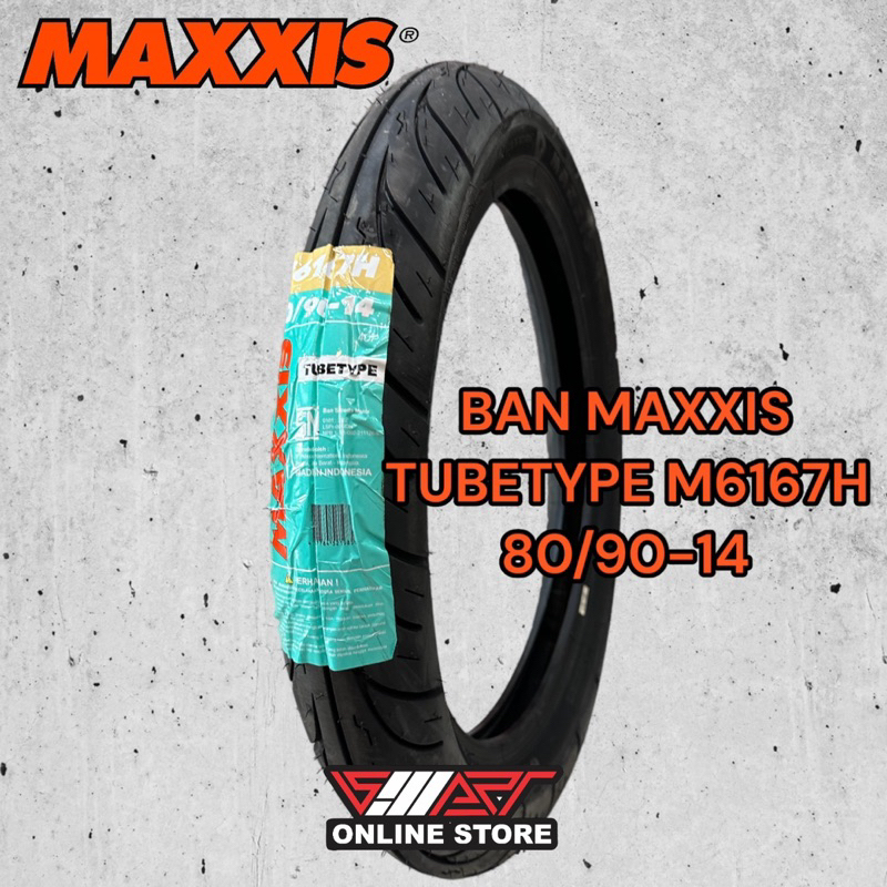 BAN MAXXIS M6167H 80/90-14 TUBETYPE