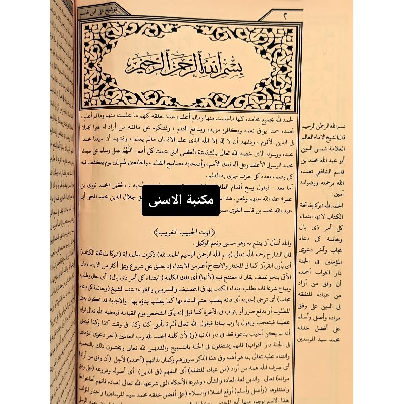 Tausyeh Ala Ibnu Qosim / Tausyeh Lux / Tauseh Lux / Tausyih Ala Ibnu Qosim / tausyeh fathul qorib