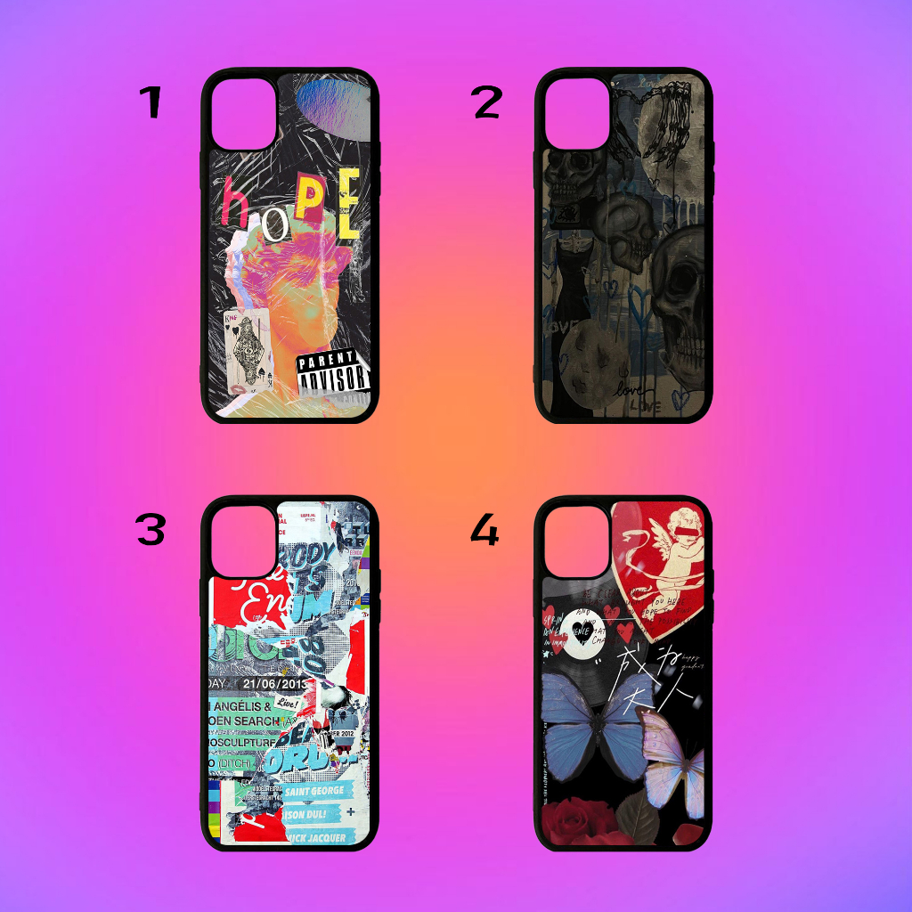 #81 Case Aesthetic Casing Aesthetic Hardcase Glossy Softcase Glossy For All Type Smartphone
