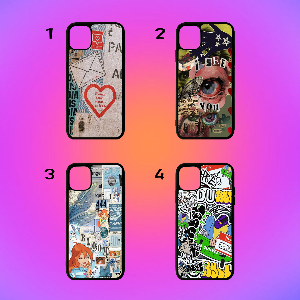 #82 Case Aesthetic Casing Aesthetic Hardcase Glossy Softcase Glossy For All Type Smartphone