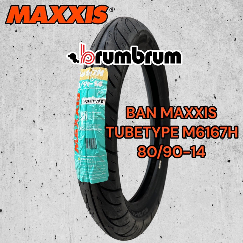 BAN MAXXIS M6167H 80/90-14 TUBETYPE