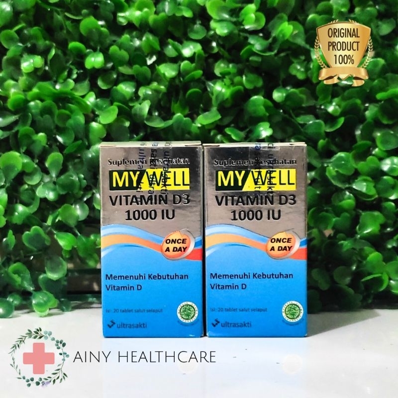 MY WELL D3 1000 / VITAMIN D3 1000