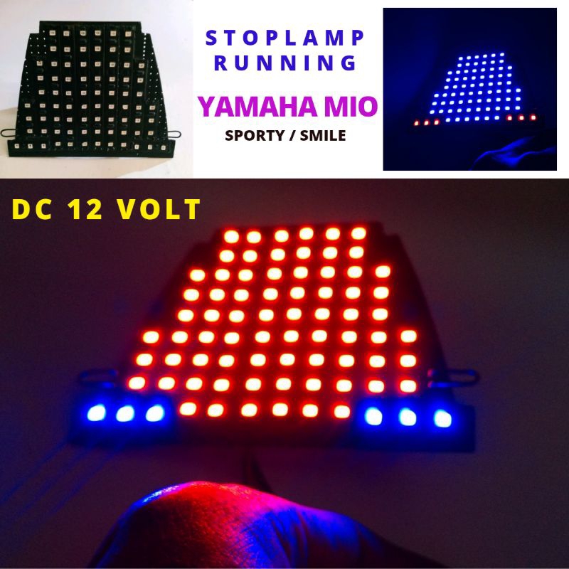 Lampu Running Stop Lamp Running/Lampu Rem Running, Motor Mio Sporty/Mio Smile