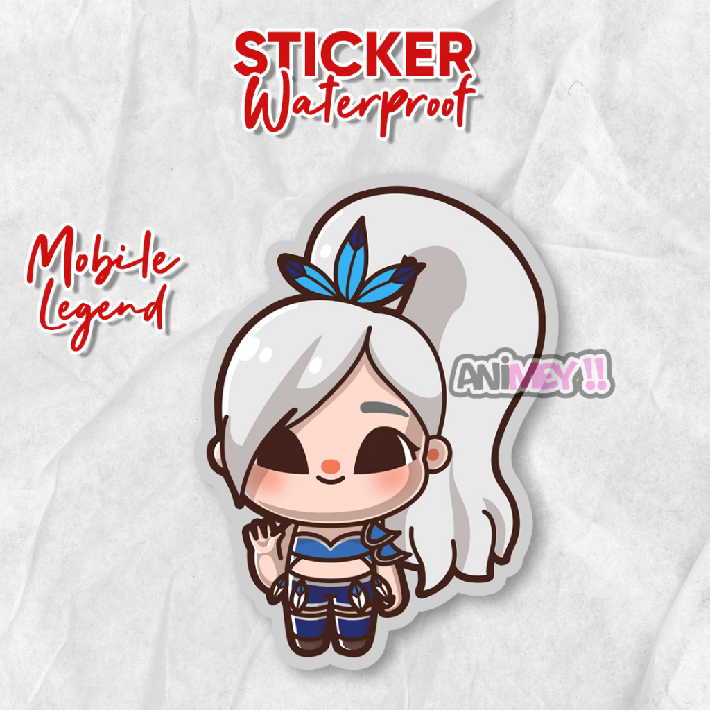 

Stiker Mobile Legend / Sticker Anime Game Waterproof