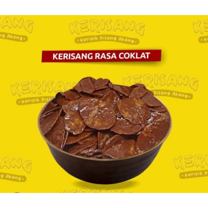 

Keriping Pisang Cokelat Lumer