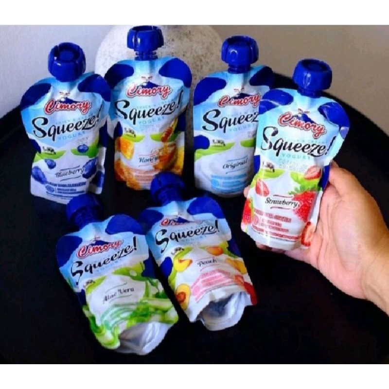 

Cimory yogurt Squeeze 120ml(paket isi 6pc)