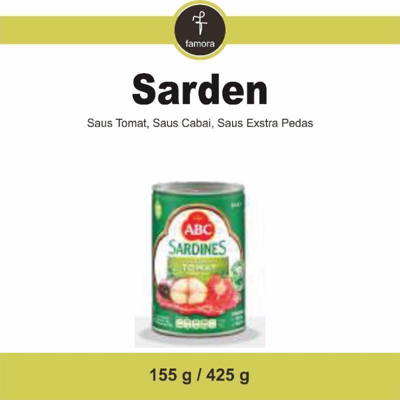 

Sarden ABC / sardines ABC