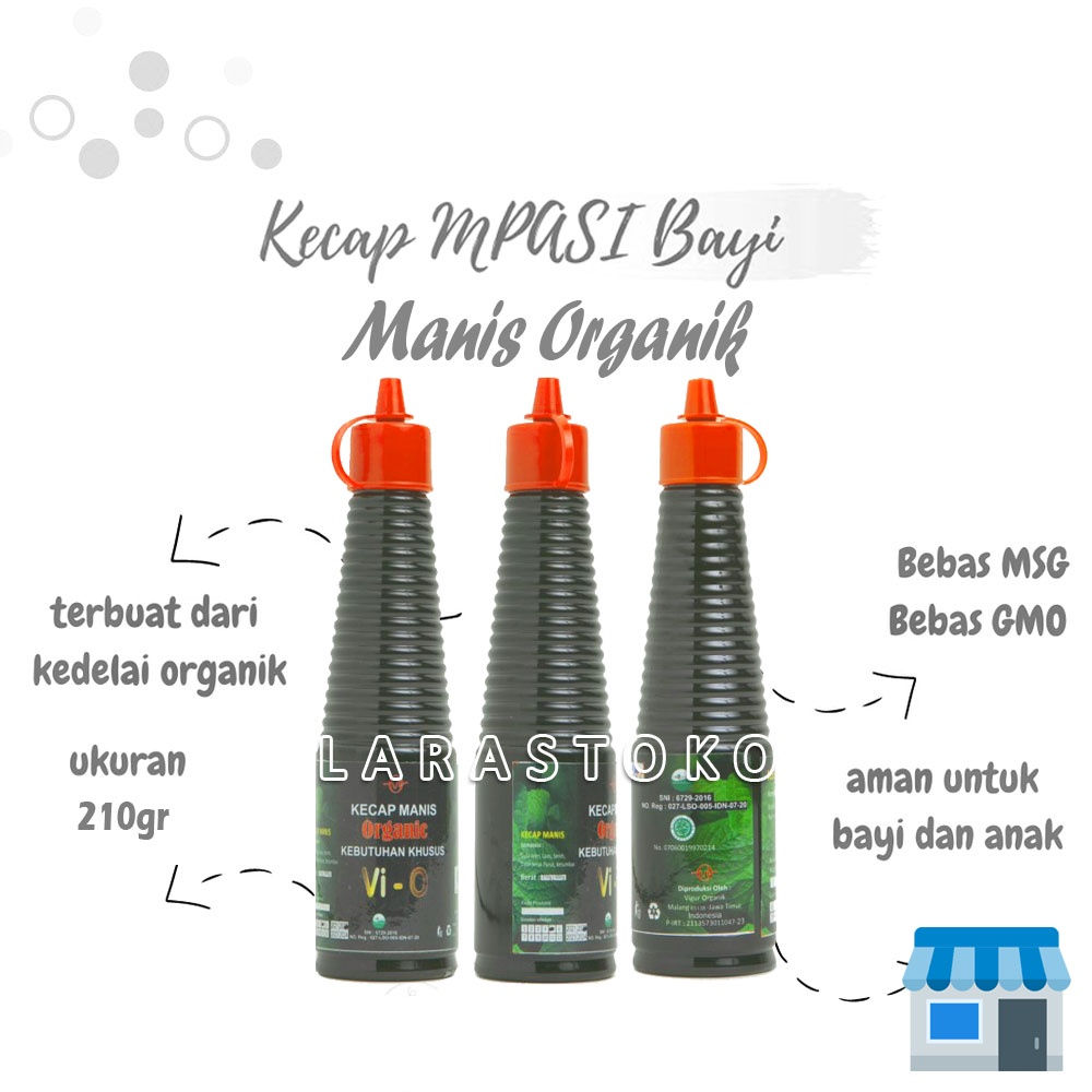 

Bumbu Masak Kecap Bunda Organik Non MSG 210 Manis Asin Murah Halal Original