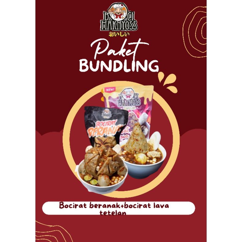 

paket BUNDLING (bocirat beranak+bocirat lava tetelan)