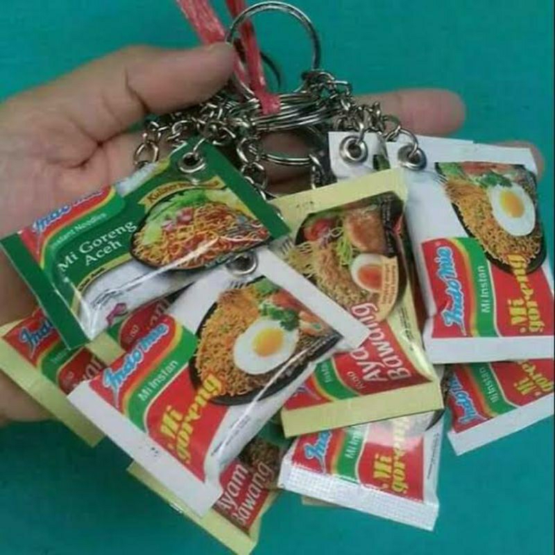 Gantungan INDOMIE varian rasa