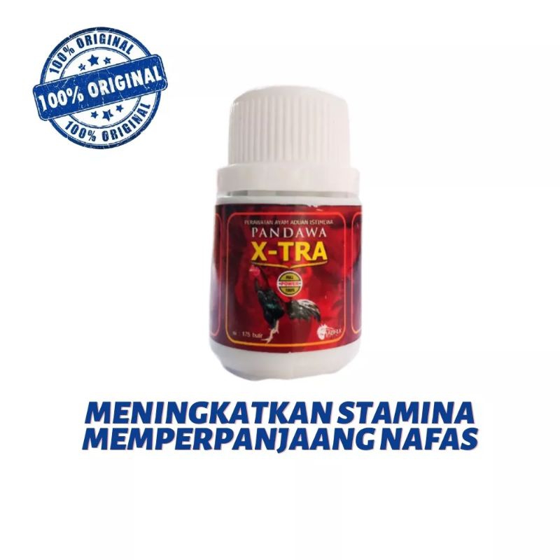 PANDAWA EXTRA jamu ayam sabung isi 20 butir