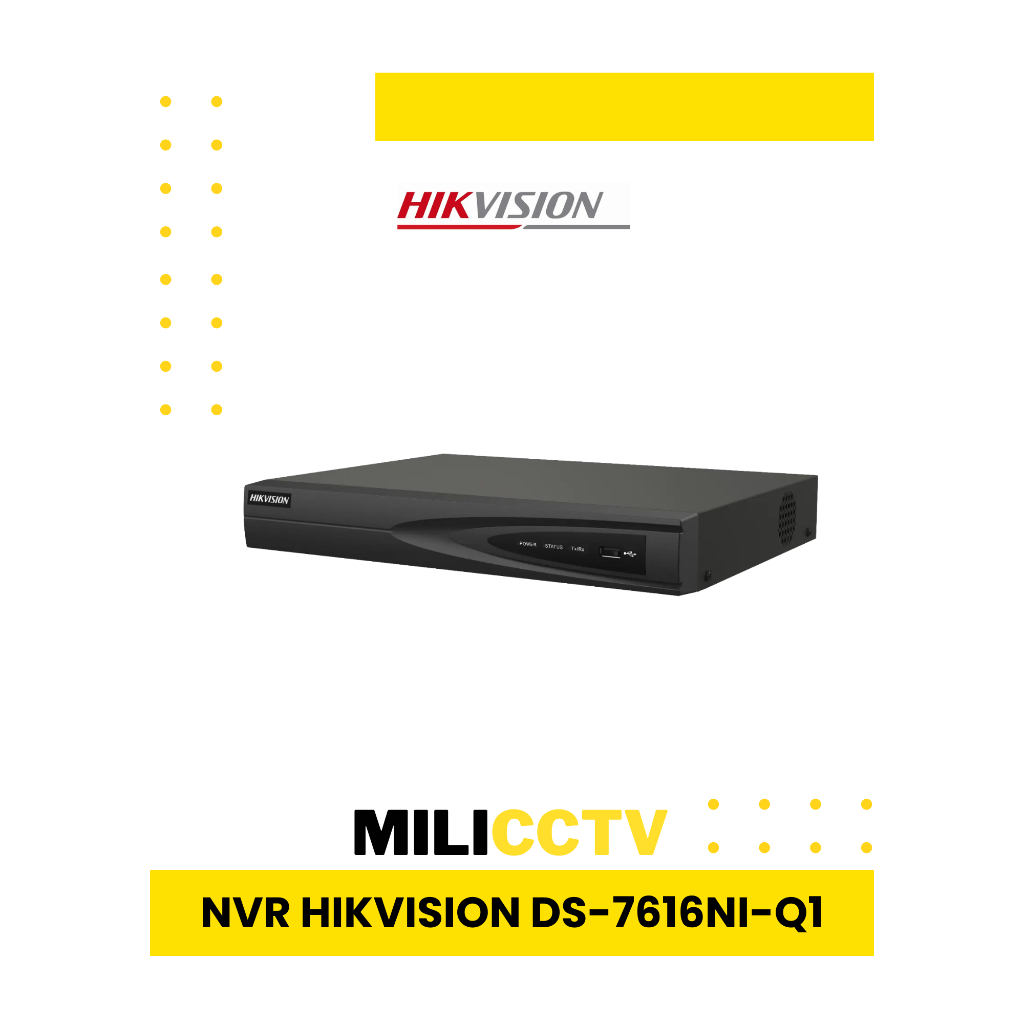 NVR HIKVISION 16CH DS-7616NI-Q1 / NVR HIKVISION 16 CHANNEL