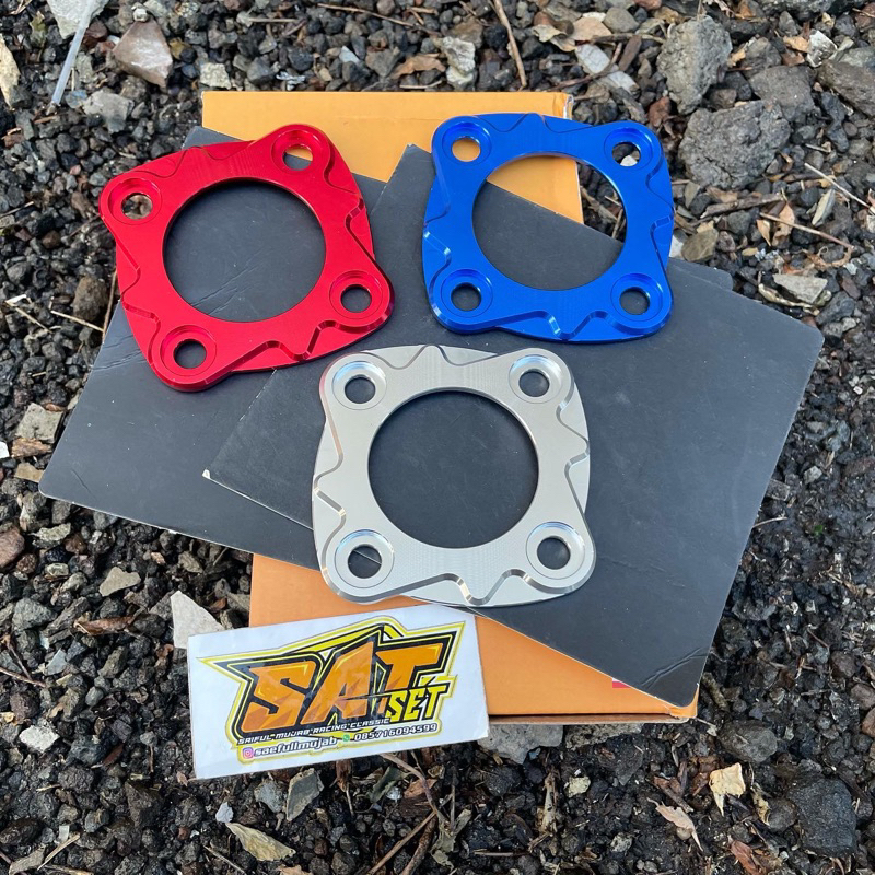 SPACER PEMANIS MANISAN KANCINGAN GEAR GIR BELAKANG CNC HONDA GL PRO MP MEGA PRO MONO TIGER VERZA CB1