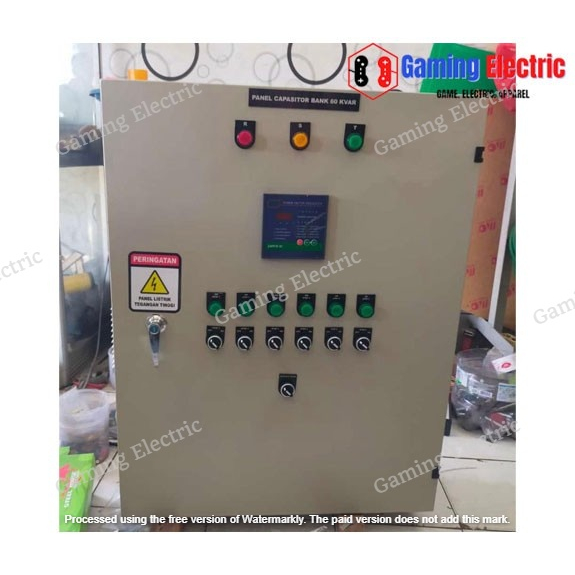 Panel Capacitor Bank 50 KVAr | Panel Kapasitor Bank Perbaikan Cosphi