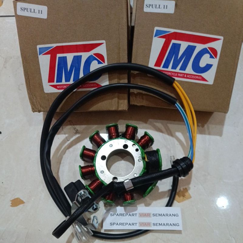 Spul kaisar 150 sepul kaisar 150 spul 11 pole Ac original TMC part roda 3