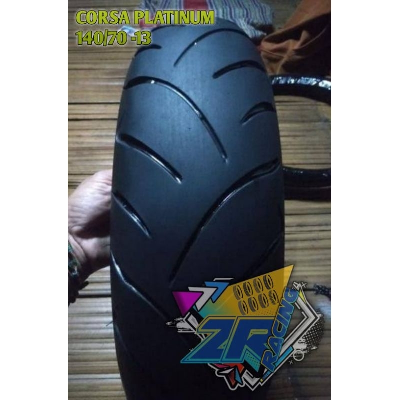 BAN BELAKANG CORSA PLATINUM MATIC UK.140/70 RING 13 NMAX TUBELESS