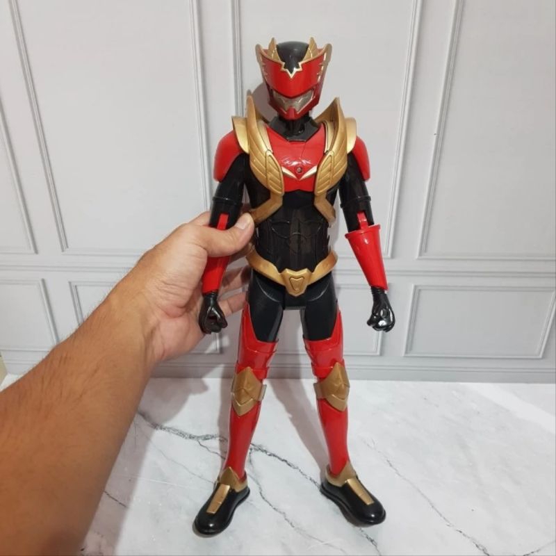 Mainan Figur Robot Bima X Lampu & Suara Action Figure Anak Laki Cowok