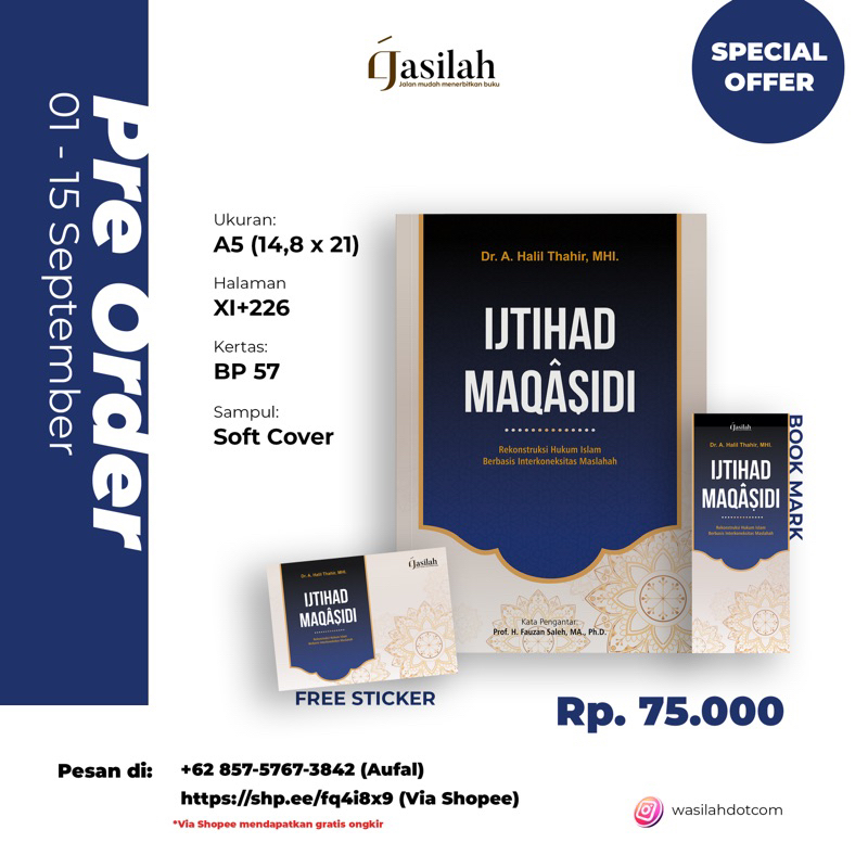 Ijtihad Maqasidi Dr. Halil Thahir