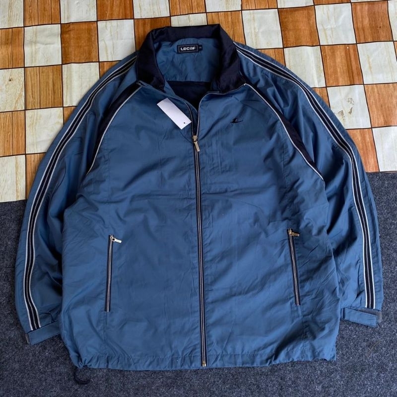 Jaket Lecaf Sport Winbreakers Size XL fit XXL Second Original