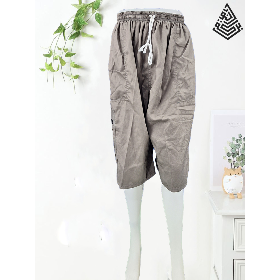 (GROSIR) CELANA JUMBO KOLOR PANJANG PRIA 7/8 CELANA BIG SIZE JUMBO PRIA JOVA TWILL TEBAL CARGO