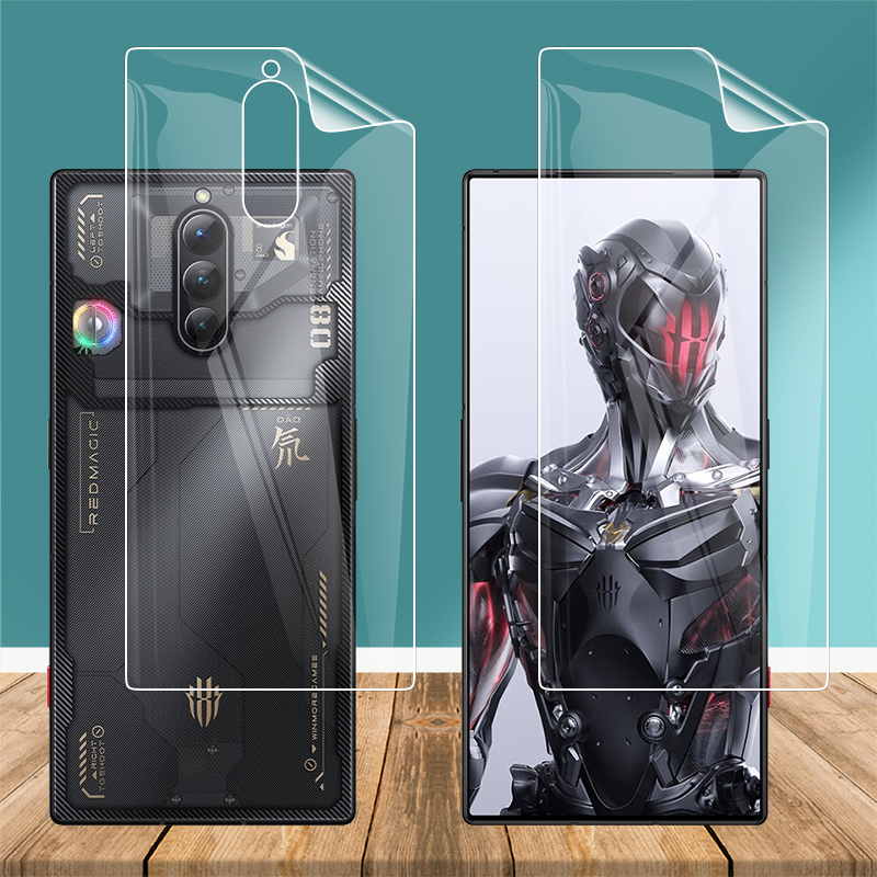 Hydrogel Clear Front-Back ZTE Nubia REDMAGIC 8 8S 8SPRO + 7 7S 7Pro 6 6R 6PRO Hidrogel Full Cover-Fu