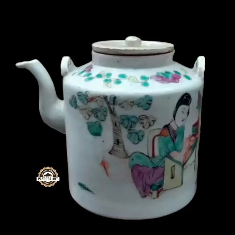 Teko familyrose kangxi dinasti qing