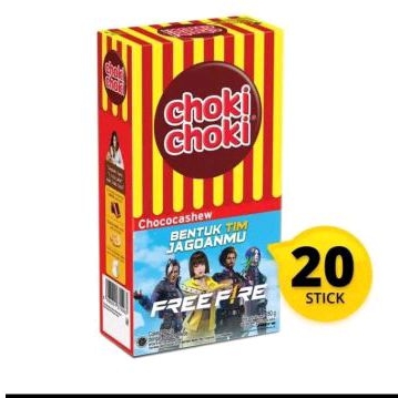 

KS - Choki - Choki Chocolate 1 Box Isi 20 Stick / Choki- Choki Chocolate