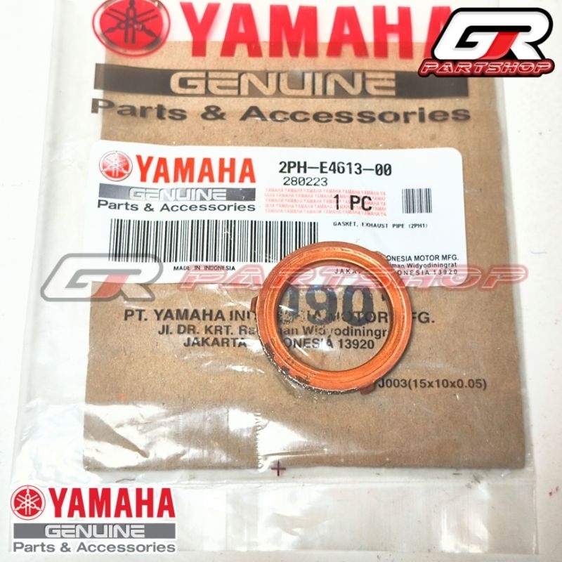 PAKING KNALPOT 2PH MIO M3 S Z SOUL GT 125, XRIDE 125, FAZZIO, FINO 125, FREEGO, GEAR ORI YGP ORIGINA