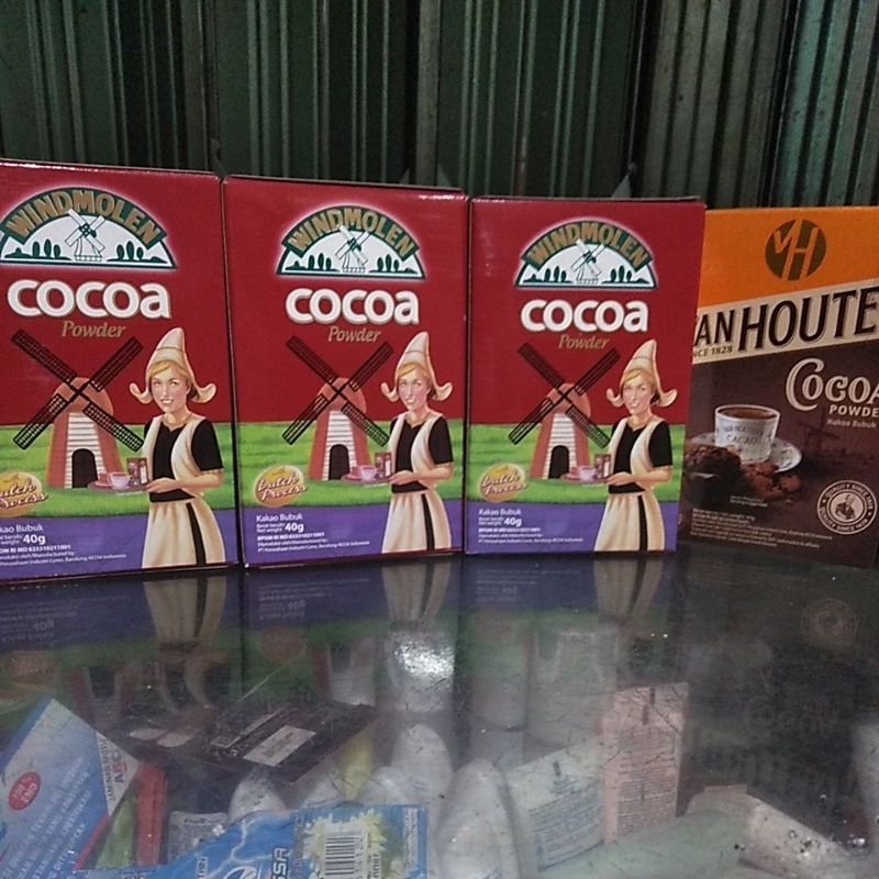 

Coklat Bubuk Windmolen Cocoa 40 gram