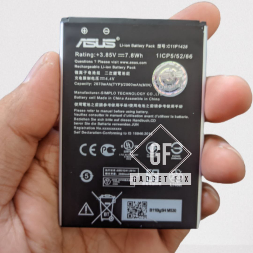 Baterai Batre Asus C11P1428 Original HP Asus Zenfone 2 Laser 5.0 inc ZE500KL ZE500KG Z00WD Z00RD Bat