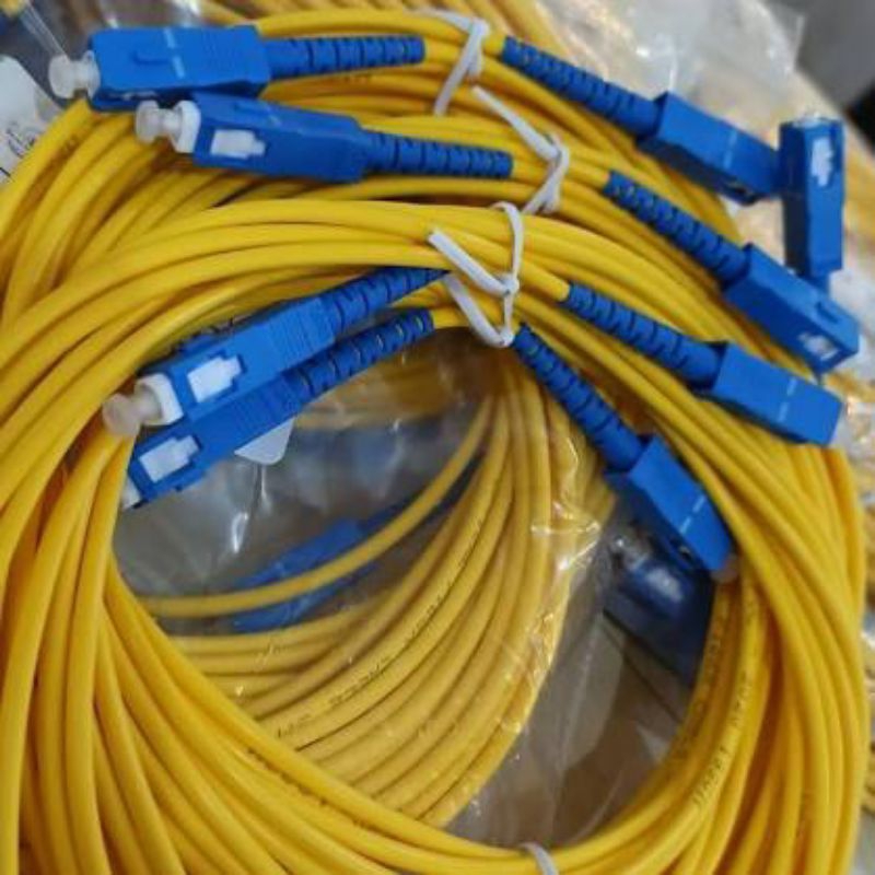 Kabel Fiber Optik Patch Cord SC-UPC to SC-UPC Single Simplex