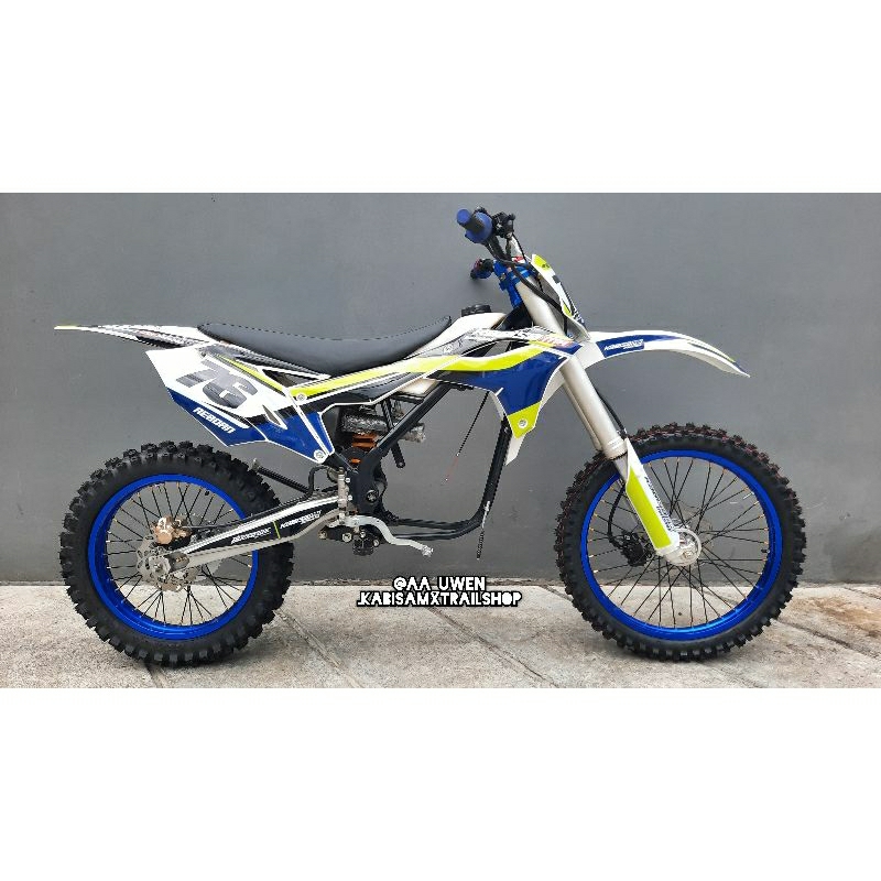 paket modifikasi trail tanpa mesin sasis klx bodyset kxf usd realjump