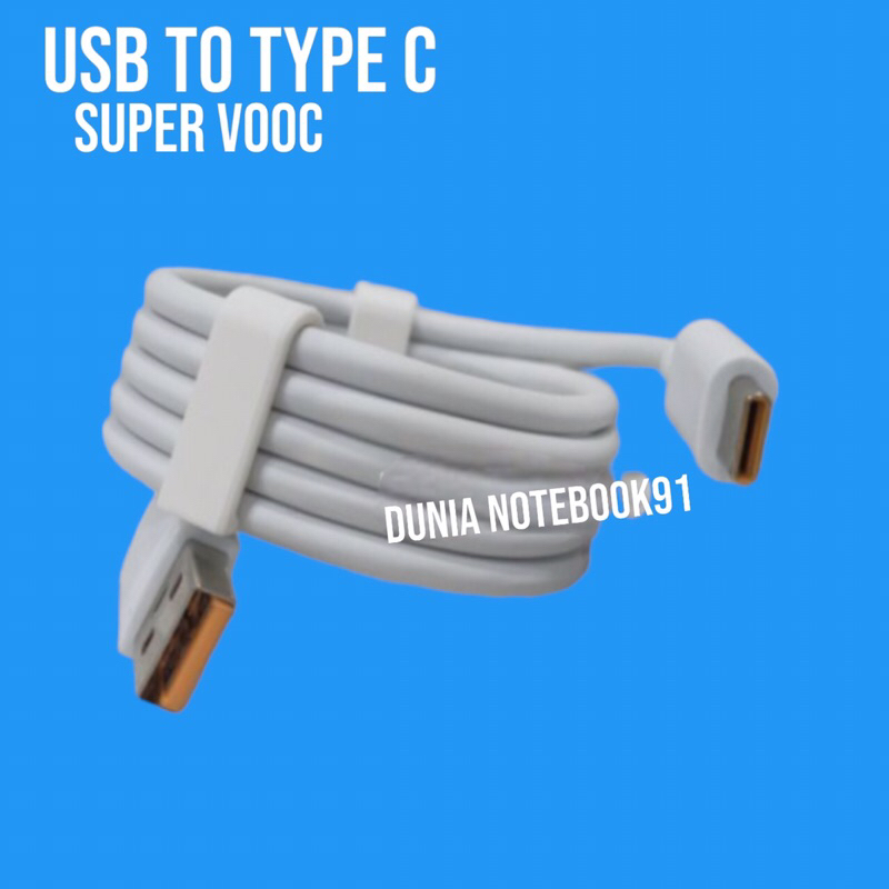 Kabel Data Oppo Kabel Cas Usb To C Super Vooc original