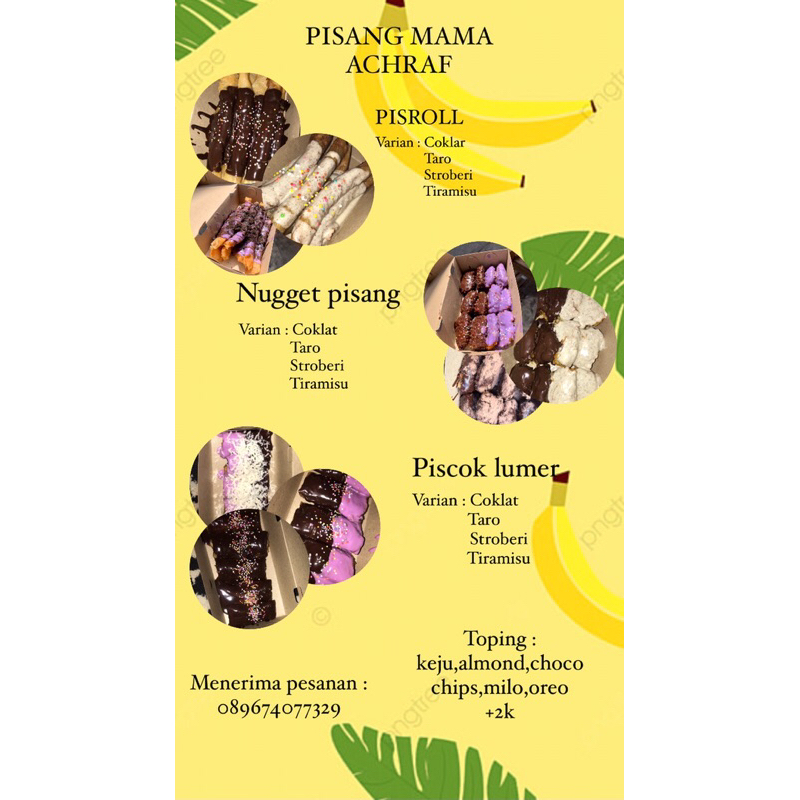 

PISANG COKLAT LUMER RENYAH